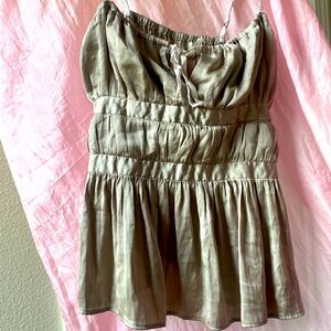 Satin Grey KimchiBlue Spaghetti Strap